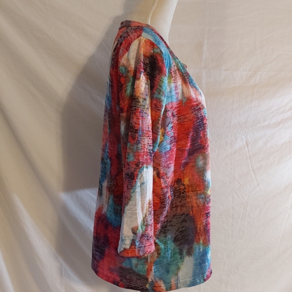 Women's Onique Casual Elements Of Style Clothing Multi Colored Jacket Size XL - Picture 3 of 6